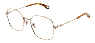 Chloé CH0182OK women Gold Geometric Eyeglasses