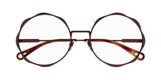 Chloé CH0185O women Brown Round Eyeglasses