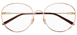 Chloé CH0209O women Rose gold Round Eyeglasses