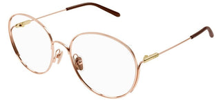 Chloé CH0209O women Rose gold Round Eyeglasses