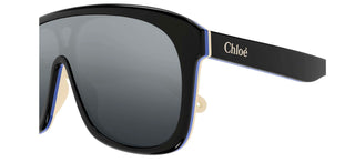 Chloé CH0212S women Black Shield Sunglasses