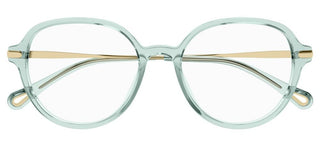 Chloé CH0217OA women Green Round Eyeglasses