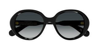 Chloé CH0221S women Black Round Sunglasses