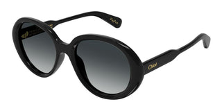 Chloé CH0221S women Black Round Sunglasses