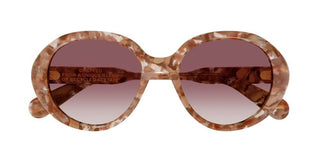 Chloé CH0221S women Pink Round Sunglasses