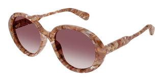 Chloé CH0221S women Pink Round Sunglasses