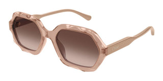 Chloé CH0227S women Pink Oversize Sunglasses