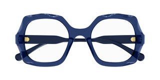 Chloé CH0228O women Blue Oversize Eyeglasses