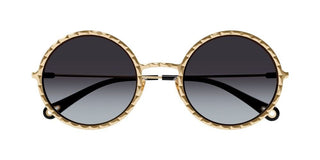 Chloé CH0230S women Gold Round Sunglasses