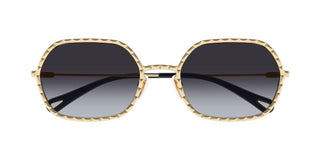 Chloé CH0231S women Gold Other Sunglasses