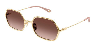 Chloé CH0231S women Gold Other Sunglasses