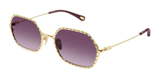 Chloé CH0231S women Gold Other Sunglasses