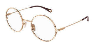 Chloé CH0232O women Rose gold Round Eyeglasses