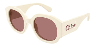 Chloé CH0234S women White Oversize Sunglasses