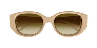 Chloé CH0237SK women White Cat Eye Sunglasses