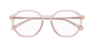 Chloé CH0249OA women Pink Round Eyeglasses