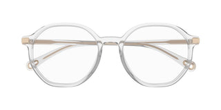 Chloé CH0249OA women Transparent Round Eyeglasses