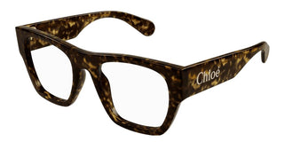 Chloé CH0250O women Havana Squared Eyeglasses