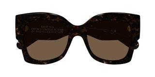 Chloé CH0252S women Havana Butterfly Sunglasses