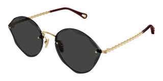 Chloé CH0253S women Gold Cat Eye Sunglasses