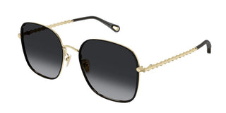 Chloé CH0255S women Gold Geometric Sunglasses