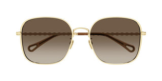 Chloé CH0255S women Gold Geometric Sunglasses