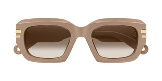 Chloé CH0256S women Brown Squared Sunglasses