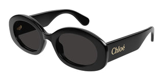 Chloé CH0258S women Black Oval Sunglasses