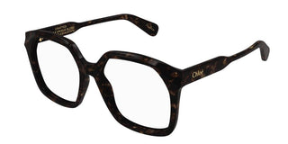 Chloé CH0263O women Havana Squared Eyeglasses