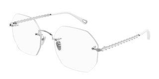 Chloé CH0270O women Silver Geometric Eyeglasses