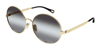 Chloé CH0281S women Gold Round Sunglasses