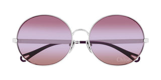 Chloé CH0281S women Silver Round Sunglasses