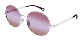 Chloé CH0281S women Silver Round Sunglasses