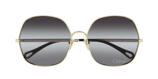 Chloé CH0282S women Gold Squared Sunglasses