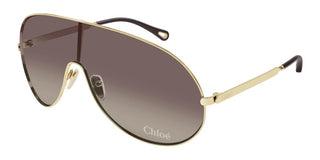 Chloé CH0283S women Gold Shield Sunglasses