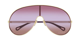 Chloé CH0283S women Gold Shield Sunglasses