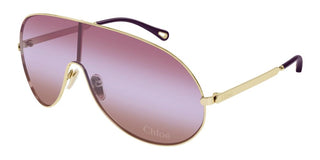 Chloé CH0283S women Gold Shield Sunglasses