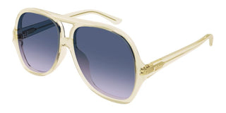 Chloé CH0289S women Yellow Pilot Sunglasses