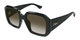 Chloé CH0300S women Green Squared Sunglasses