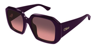 Chloé CH0300S women Red Squared Sunglasses