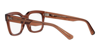 Ray-Ban CHAD RX 7217 unisex Brown Geometric Eyeglasses