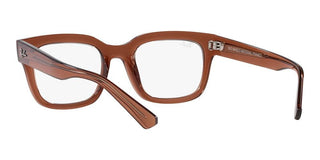 Ray-Ban CHAD RX 7217 unisex Brown Geometric Eyeglasses