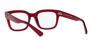 Ray-Ban CHAD RX 7217 unisex Red Geometric Eyeglasses