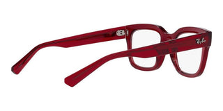 Ray-Ban CHAD RX 7217 unisex Red Geometric Eyeglasses