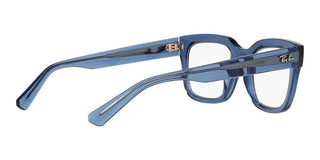 Ray-Ban CHAD RX 7217 unisex Blue Geometric Eyeglasses