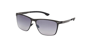 ic!berlin CHARLIE IC0003 unisex Black Squared Sunglasses