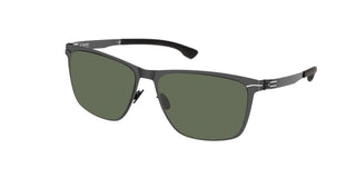 ic!berlin CHARLIE IC0003 unisex Grey Squared Sunglasses