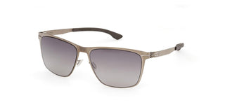 ic!berlin CHARLIE IC0003 unisex Brown Squared Sunglasses