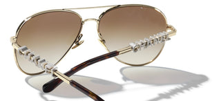 CHANEL CH 4284B women Gold Pilot Sunglasses