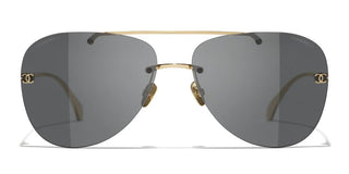 CHANEL CH 4285T women Gold Pilot Sunglasses